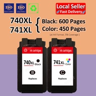 Compatible for Canon 740XL 741XL Ink Cartridge  PG740XL CL741XL Canon 740 Ink Canon 741XL Cartridge 