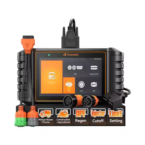 For FOXWELL HD500 Heavy Duty Truck Scanner Full System Diesel Diagnostic Scan Tool for Caterpillar