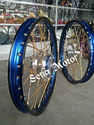 Velg TDR Sepaket Jari Jari Tromol Cakram Motor Satria Fu - Mio - Beat - Cb150 R - Vario - Jupiter Z 