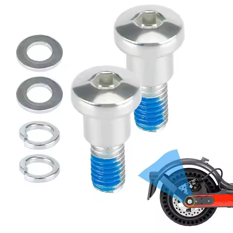 1Pair Electric Scooter Rear Wheel Fixed Bolt Screws Metal For -Xiaomi M365/Pro 21.7X11.7mm Scooter P