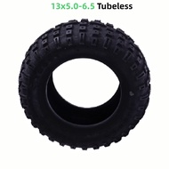 13 Inch 13x5.00-6.5 Tubeless Tyre for Go-Kart Scooters Motorcycle FLJ K6 Tire Vacuum Tire Wheel Scoo