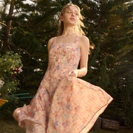 XSSM จัดส่ง 24 DEC L จัดส่ง 6 JAN lookbooklookbook sabrina dress floret