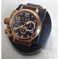 [ High Quality ] U-Boat Battery Chronograph Watch For Men