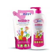 FIFFY BABY LIQUID CLEANSER VALUE PACK MINT FLAVOR (750ML +600ML)