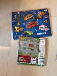 TOMICA 交通工具遊戲墊及道路地圖