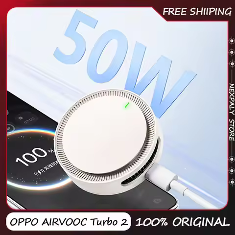 OPPO AIRVOOC Turbo 2 Magnetic Wireless Charger Magnetic 50W With Multi Heat Dissipation For Oppo Sma