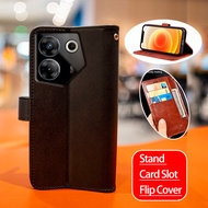 Vintage Classic Leather For Tecno Camon 20s Pro 5G CK8n CK8nB Wallet Folio Phone Case Flip Notebook 