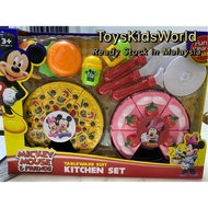 🔥Ready Stock🔥Mickey Kitchen Food Set Pretend play Toys Set Mainnan Kanak-Kanak