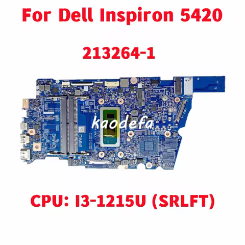 213264-1 For Dell Inspiron 5420 Laptop Motherboard CPU: I3-1215U SRLFT CN-03CKGK CN-03CKGK CN-03CKGK