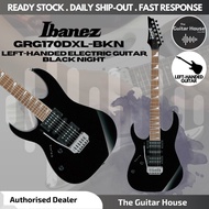 Ibanez GRG170DXL-BKN Left-Handed Electric Guitar, Black Night (GRG170DXLBKN) (GRG170DXL)
