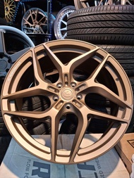 全新貨 美國正品鍛造輪圈 20吋古銅色20x8.5J ET35適合 日本車 tesla model 3 model y 及歐洲車使用 鍛鈴價$7500 (配 全新貨PIRELLI 245.35.20 