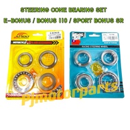 SYM E-BONUS 110 / BONUS 110 / SPORT BONUS SR / BONUS110 / EBONUS - STEERING CONE BEARING SET TENGKUK