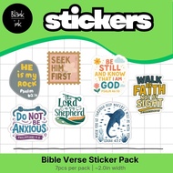 Bible Verse Sticker Pack Variant 1 and 2