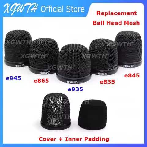 Replacement Ball Head Mesh Wireless Handheld Microphone Grille for EW100 EW300 EW500 G3 G4 E835 E845