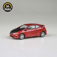 Para 164 Sports Car Model Civic Civic 8th Generation Type-R Red Carbon Cover 3rd Generation FN2 Suit