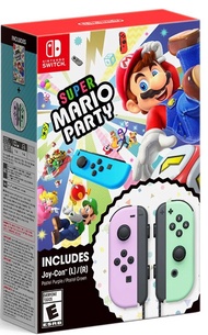 Super Mario Party + Joy-con (Pastel Purple/Pastel Green) - Nintendo Switch