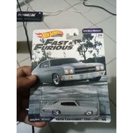 Hot Wheels 1970 CHEVROLET CHEVELLE SS 1/4 MILE MUSCLE