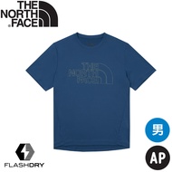 [The North Face American Men's Breathable Perspiration Short T AP < Dark Blue >] 87VZ/Climbing/Moist