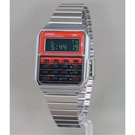 Casio Vintage CA-500WE-4B Heritage Color Red Digital Calculator Unisex Watch