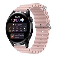 สายนาฬิกาข้อมือซิลิโคน สายคลื่นแบบใหม่ 20mmและ22mm สําหรับ Xiaomi MI Watch S1 S1 Active S1 Pro Global Version Color 2 Smartwatch Sport
