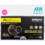 EMPRO AEROFIT TECHNOLOGY ADULT SURGICAL FACE MASK 50 Pieces Masks (Expiry Date June 2024)