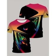 1 Piece Men's Customized Volleyball T-Shirt-Name/Logo/Photo, 3D Digital Printing Dynamic Volleyball 