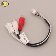 [DB] 8P RR RL Audio Output MaleFemale Plug Cable Android Car Radio Multimedia Universal TS10 TS18 85