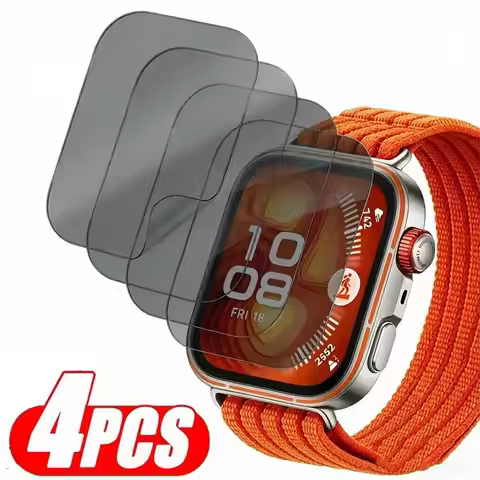 4Pcs Privacy Hydrogel Film for Huawei Watch FIT 5/4/3/2 Anti-spy Screen ProtectorFilm for Huawei Wat