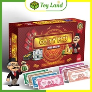 [Foxi] Cờ Tỷ Phú Premium Full Nam Châm Foxi Size Lớn Nhất Monopoly Cờ Tỉ Phú Đồ Chơi Trí Tuệ Trẻ Em