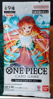 Bandai 海賊王 特別卡組 第一彈 OPCG One Piece Card Game Special Card Set Vol 1 Jump Magazine 特殊卡牌套裝 應募者限定卡 咭牌遊戲