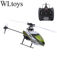 เฮลิคอปเตอร์ Wltoys XK เฮลิคอปเตอร์ K100เฮลิคอปเตอร์3D 6CH ระบบ6G 8520มอเตอร์ไร้แปรงถ่านโดรน RC เข้า