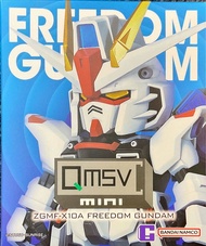 Bandai Qmsv mini freedom Gundam zgmf-x10a