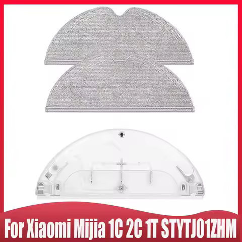 For Xiaomi Mijia 1C 2C 1T STYTJ01ZHM Robot Vacuum Cleaner Water Tank And Mop Cloth,Electric Controll