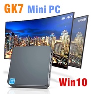 Win10 MINI PC GK7 Intel Celeron J4125 DDR4 8GB RAM 256GB SSD 5G WiFi 1000M LAN Windows 10 BT4.0 4K Computer VS GK3V