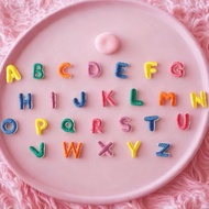 Colorful Letter Small Alphabet Embroidery Patch Direct Stick Clothes & Hat Accessories Webbing Lette
