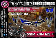 Honda XRM 125 fi Sticker / Decals