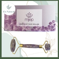 Amethyst Roller for Face massage 100% Natural crystal แท่งหินอเมทิมสำหรับนวดหน้า หินแท้