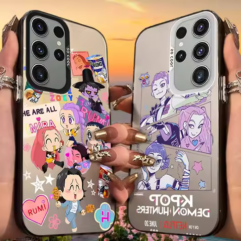 KPop D-Demon H-Hunters Frosted Case for Samsung Galaxy A36 A35 A34 A32 A30 A26 A25 A24 A23 A22 5G 4G