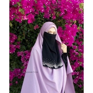 Veil balqis c | Aeheejab sequin veil