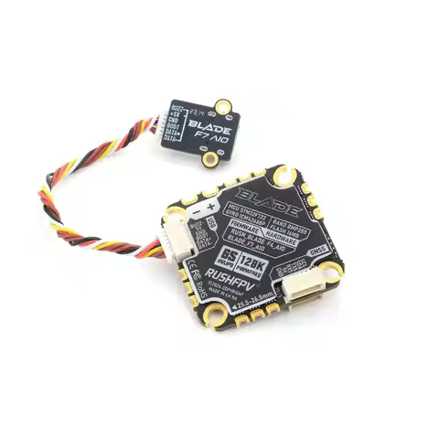 RUSHFPV BLADE F7 45A AIO Flight Controller & ESC Combo BLHELI_32 45A 4in1 ESC 3-6S LiPo for FPV Free