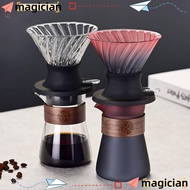MAGICIAN Coffee Dripper Switch, Glass Household Coffee Filters,  Pour Over Dripper Immersion Mini Te