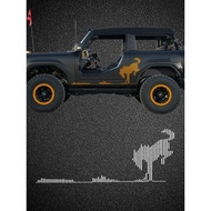 Suitable for bronco Second-Generation Door Pull Flower Sticker, bronco Car Side Decoration Sticker