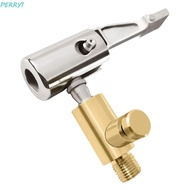 PERRY1 Tire Nozzle Clamp Valve Valve Adapter Air Pump Connector Inflatable Pump Connector