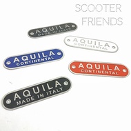 Vespa aquila seat emblem logo accessories