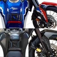 Motorcycle Accessories 3D Epoxy Resin Decal CRF 1100L Africa Twin Stickers Protection Kit for Africa