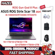 2024 ASUS ROG Strix Scar 18 ASUS ROG Gun God 8 Plus i9-14900HX RTX4060/RTX4070 16-Inch Nebula screen ASUS ROG Gaming Lap
