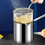 Deep Fryer - Premium 304 Stainless Steel Deep Fryer Deep Fryer Pot Deep Fryer Stainless Steel