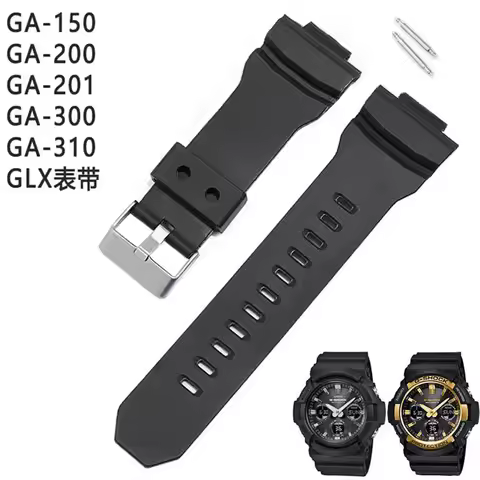for Casio G-shock GA-150/200/201/300/310/GLX Sport Silicone Watch Straps Top Qulaity Watchband for C