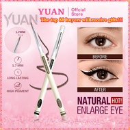 YUAN Gel eyeliner pencil 1.7mm - Tahan Lama & Pigmen Tinggi（Kalis air dan peluh）