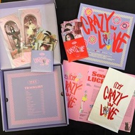 ITZY Crazy In Love 淨專 海報 立牌 方卡 小卡